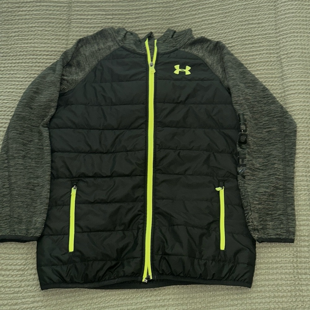 Under Armour Black and Gray Jacket
